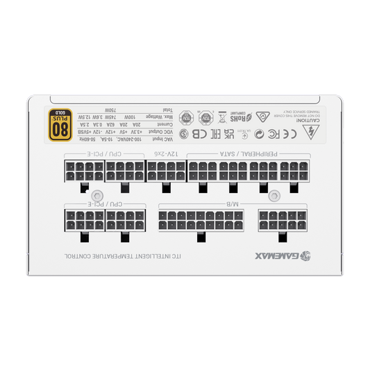 GameMax GX-750 Pro WH (ATX3.1 PCIe5.1), Tweedekans