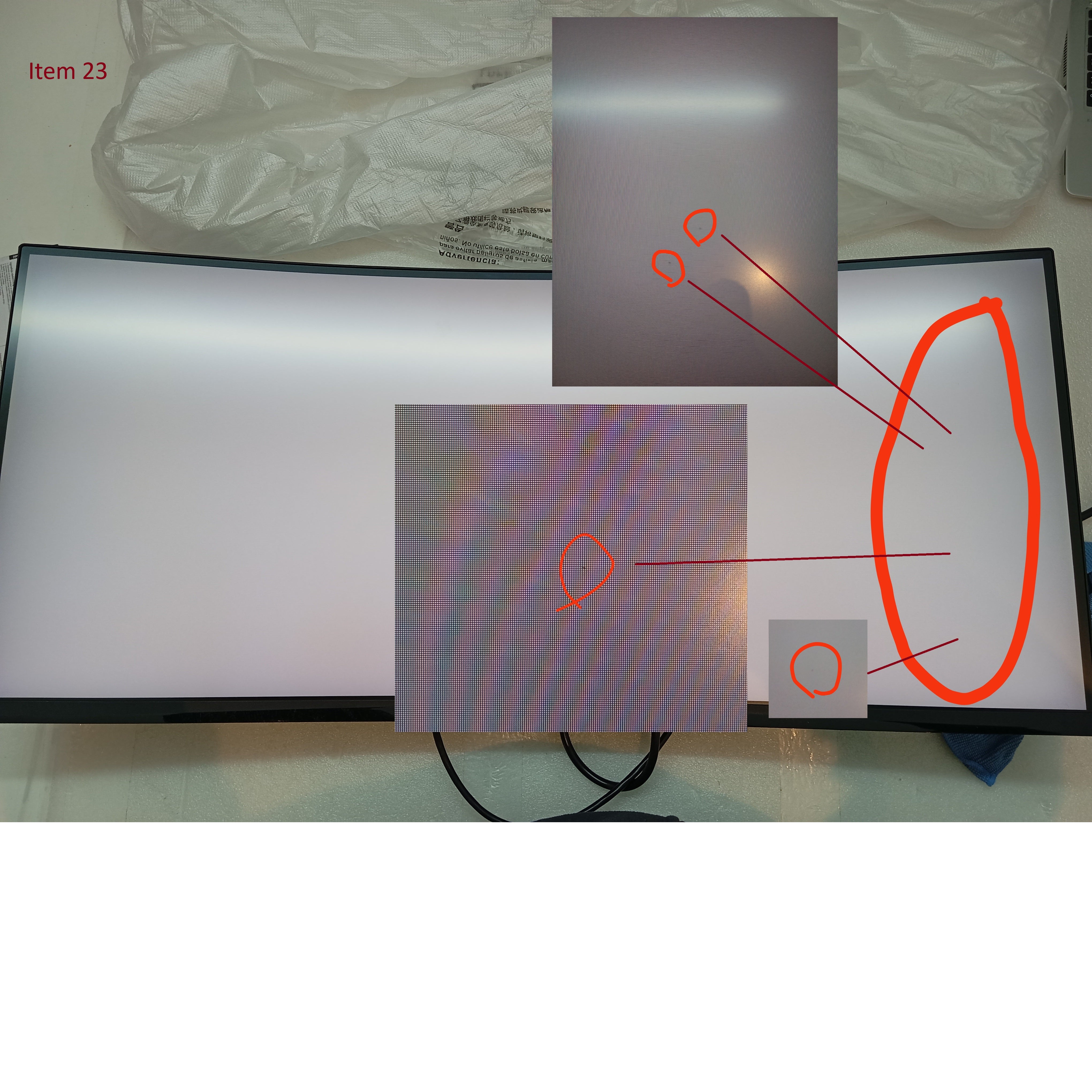 Refurbished Cooler Master GM34-CWQ ARGB Black Gaming Monitor