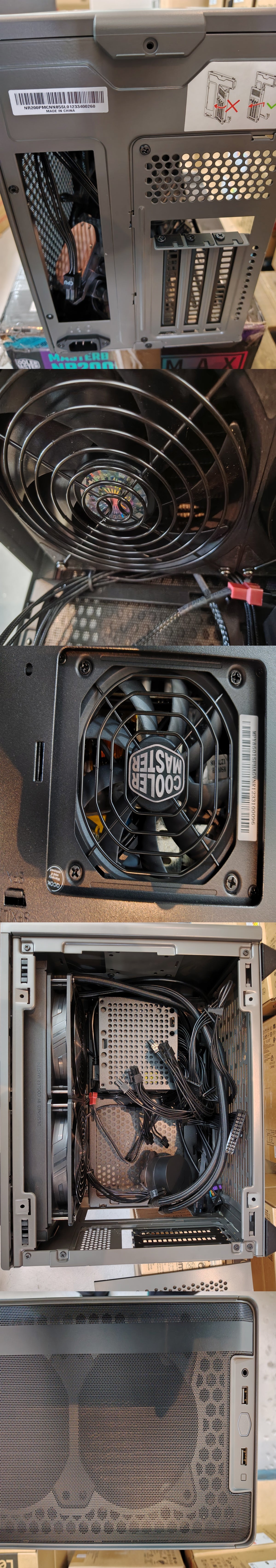 Second Chance Cooler Master MasterBox NR200P Max Black Incl. 850W PSU & built-in 280mm AIO
