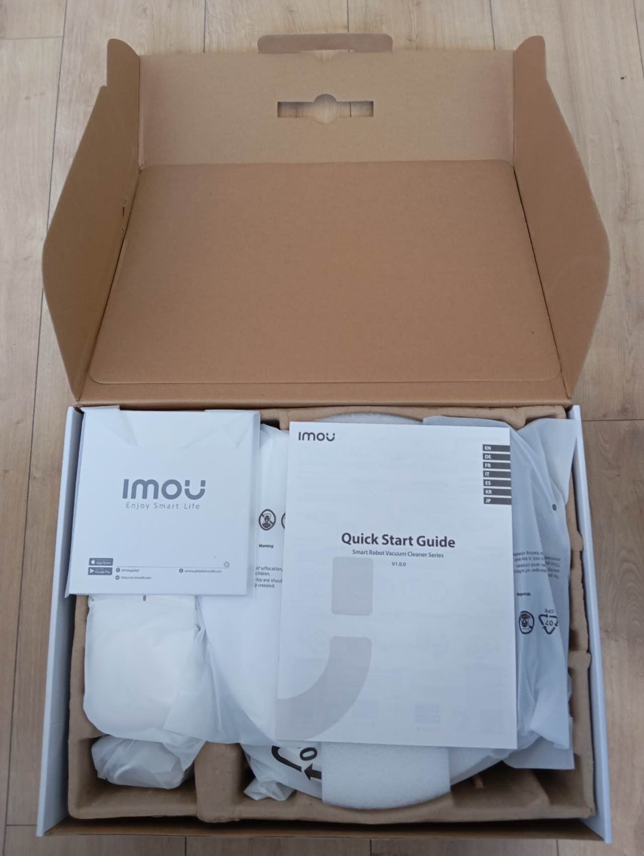 Tweedekans Imou RV1C Slimme Robotstofzuiger met LiDAR