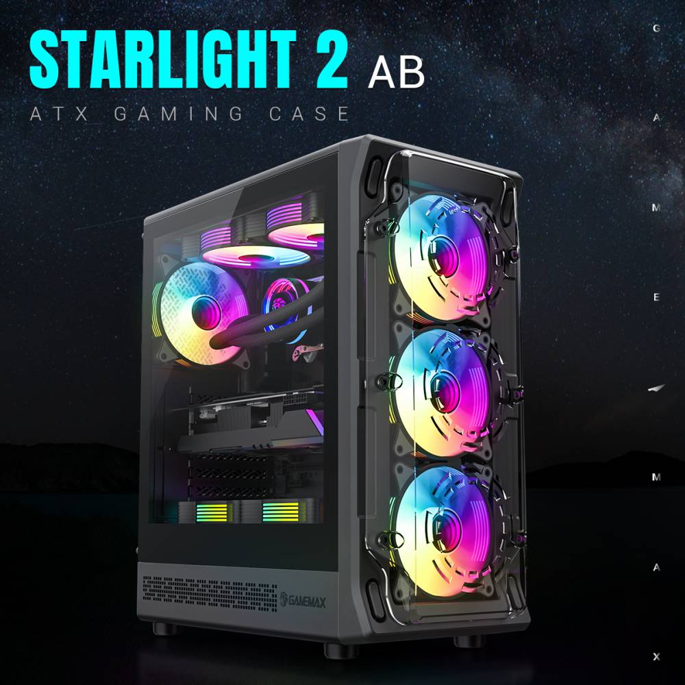 GAMEMAX Starlight 2 AB Nieuw!