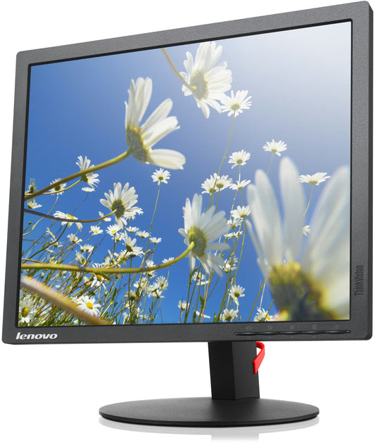NIEUW! Lenovo ThinkVision T1714p – 17 inch Monitor – 1280 x 1024 – TN – VGA/DVI/DisplayPort – Zwart