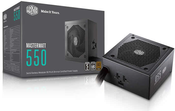 Refurbished Cooler Master MasterWatt 550