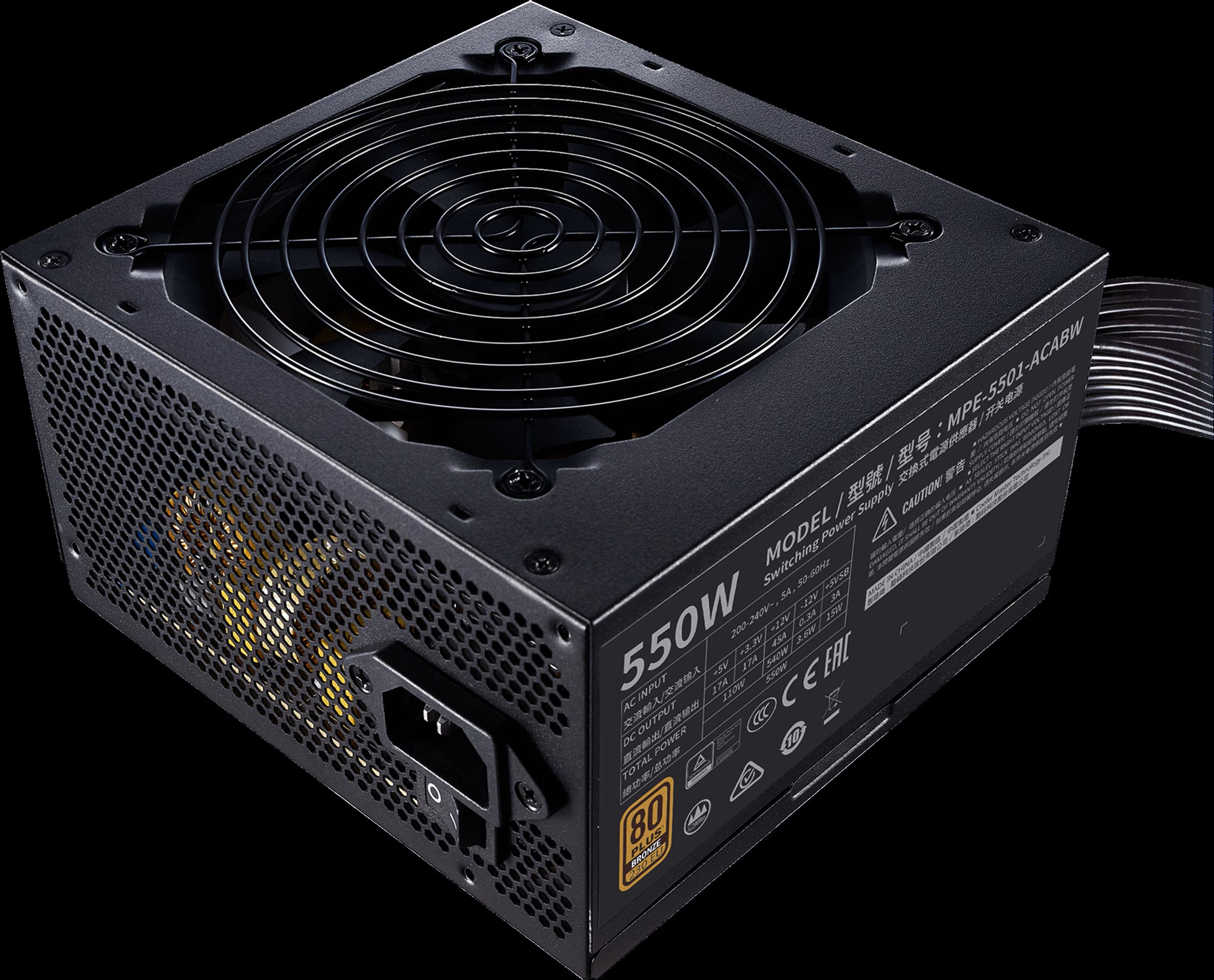 Refurbished Cooler Master MWE 550 Bronze - V2 230V