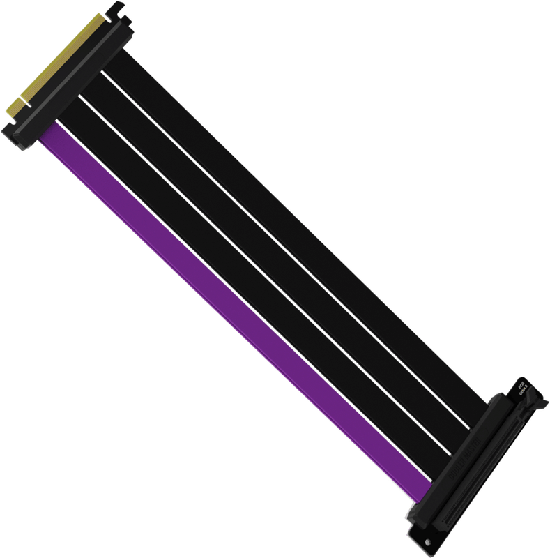 Cooler Master MasterAccessory Riser Cable PCIe 4.0 x16 - 300mm, Zwart