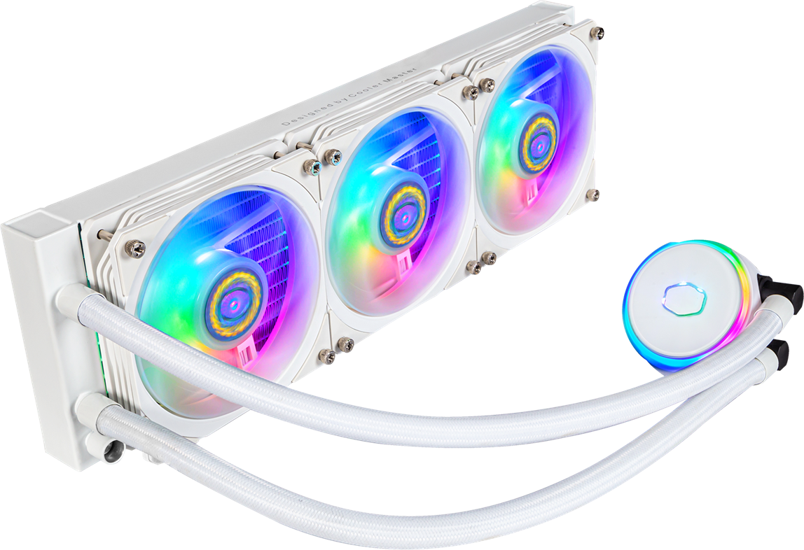 Refurbished Cooler Master MasterLiquid PL360 Flux White