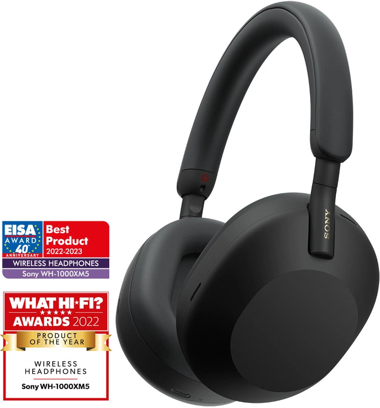 Sony WH-1000 XM5 Black Headphones