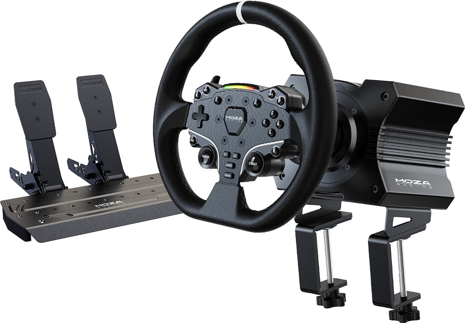 R5 Racing Wheel and Pedals, Refurbished