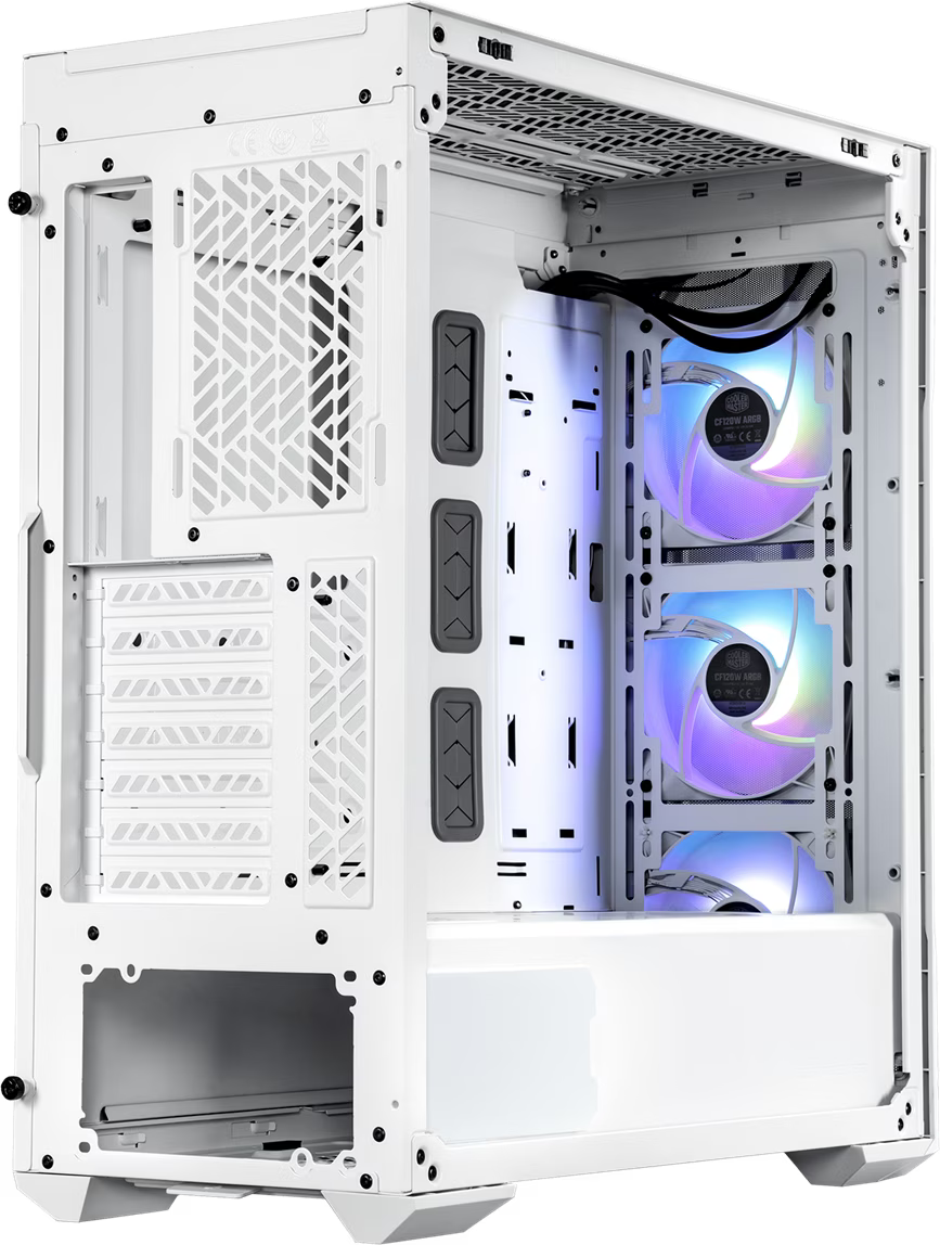 Cooler Master MasterBox TD500 Mesh V2 Wit, refurbished