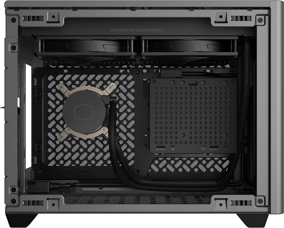 Second Chance Cooler Master MasterBox NR200P Max Black Incl. 850W PSU &amp; built-in 280mm AIO
