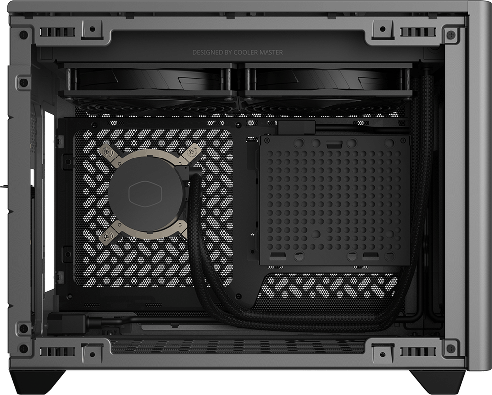 Second Chance Cooler Master MasterBox NR200P Max Black Incl. 850W PSU & built-in 280mm AIO