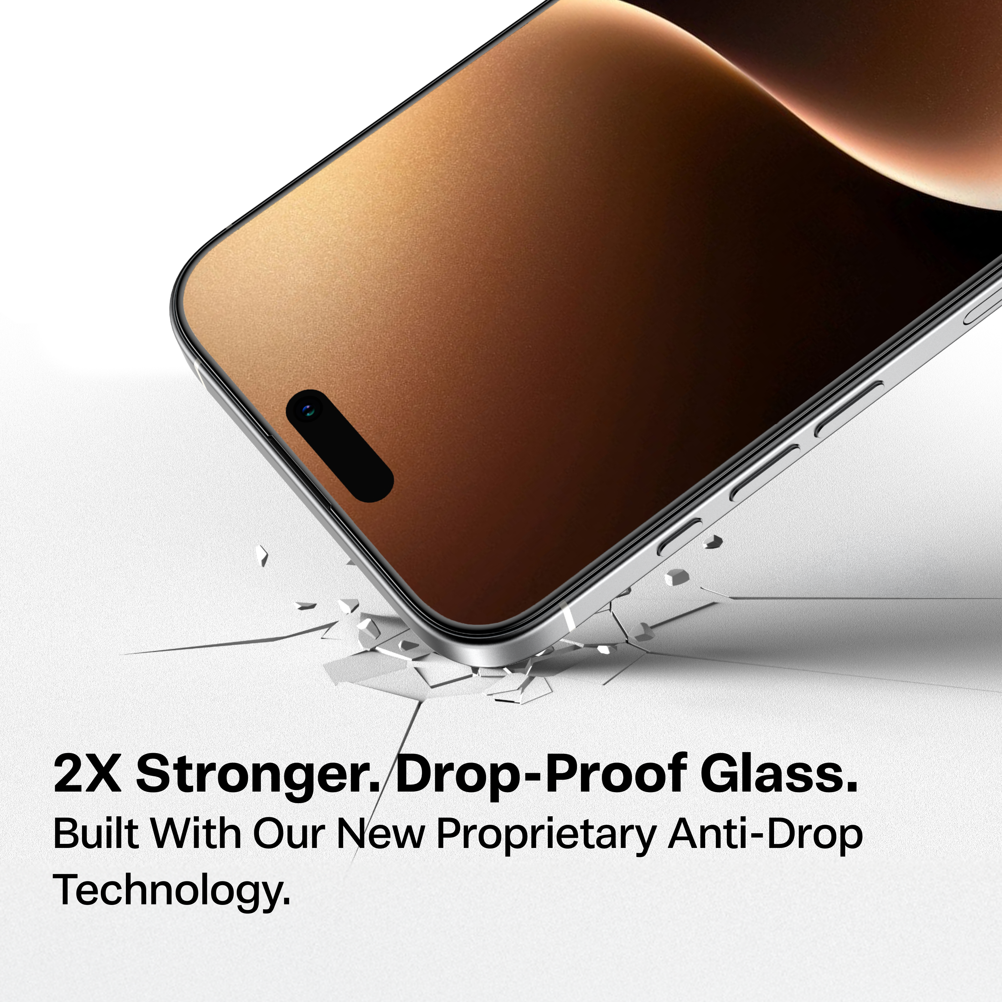 TORRAS Install Master 9H Tempered Glass Geschikt voor Apple iPhone 17, 16 Pro, 17 Pro en 17 Pro Max - Screen Protector met Frame - Gemakkelijke Installatie - Volledig Dekkend - Militair Getest Glas- Nieuw!