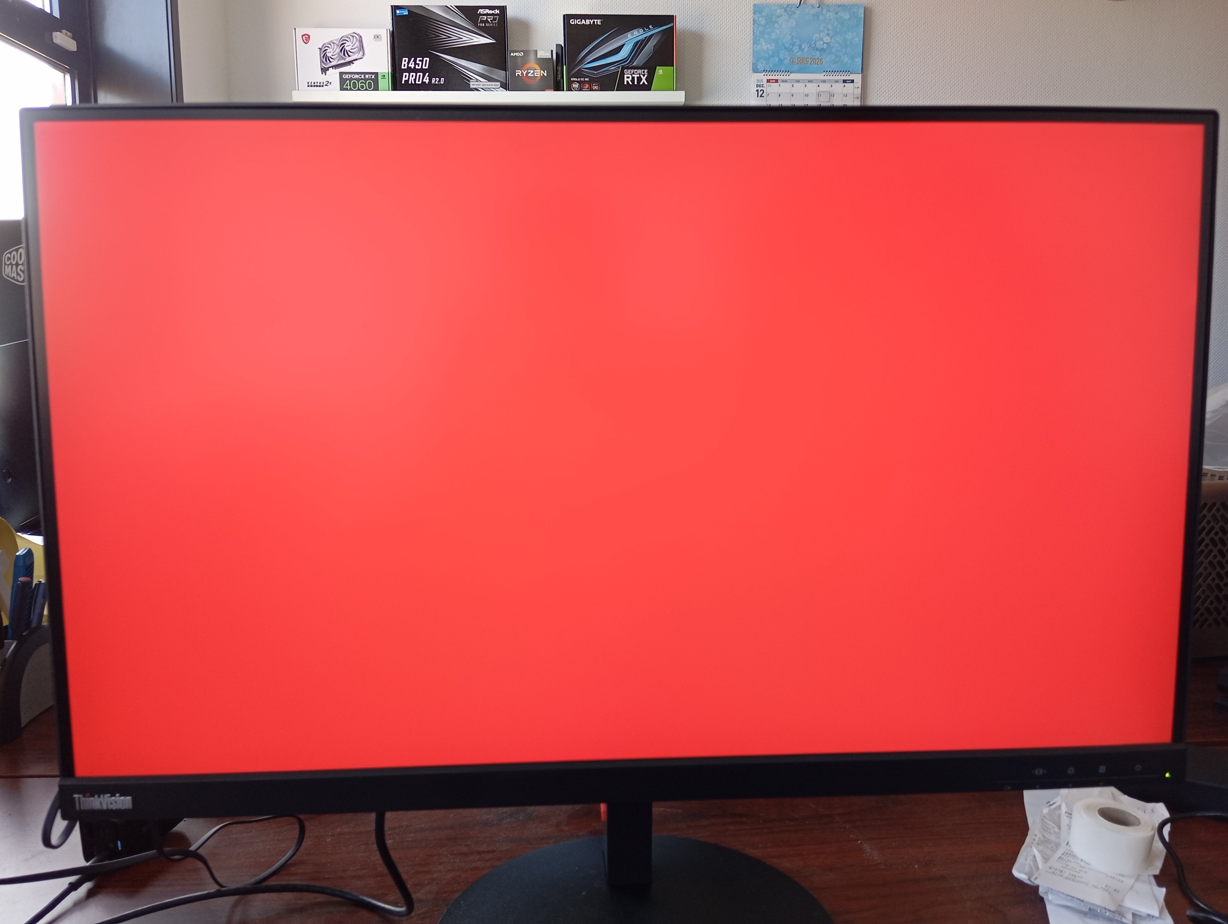 Lenovo P27h-10 ThinkVision  - QHD USB-C TN Monitor - 27 Inch (Swap Unit)