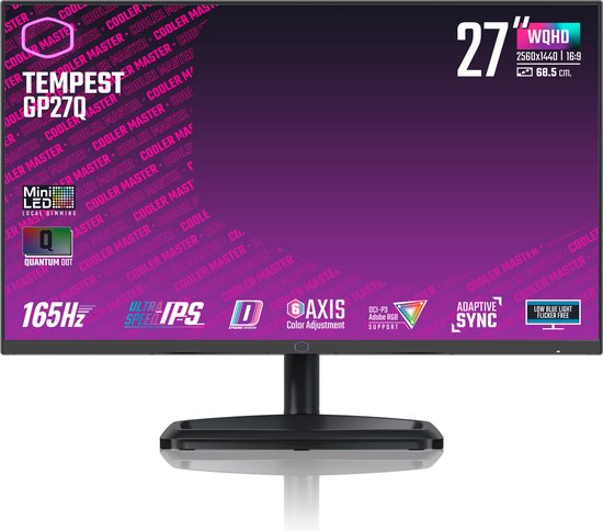 Refurbished Cooler Master Tempest GP27Q 27" Gaming Monitor