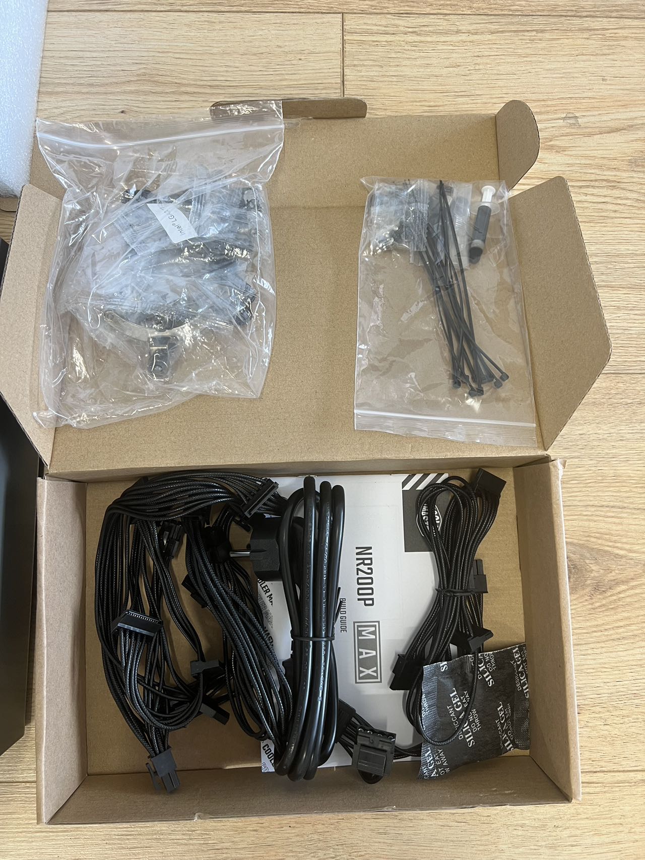 Second Chance Cooler Master MasterBox NR200P Max Black Incl. 850W PSU &amp; built-in 280mm AIO