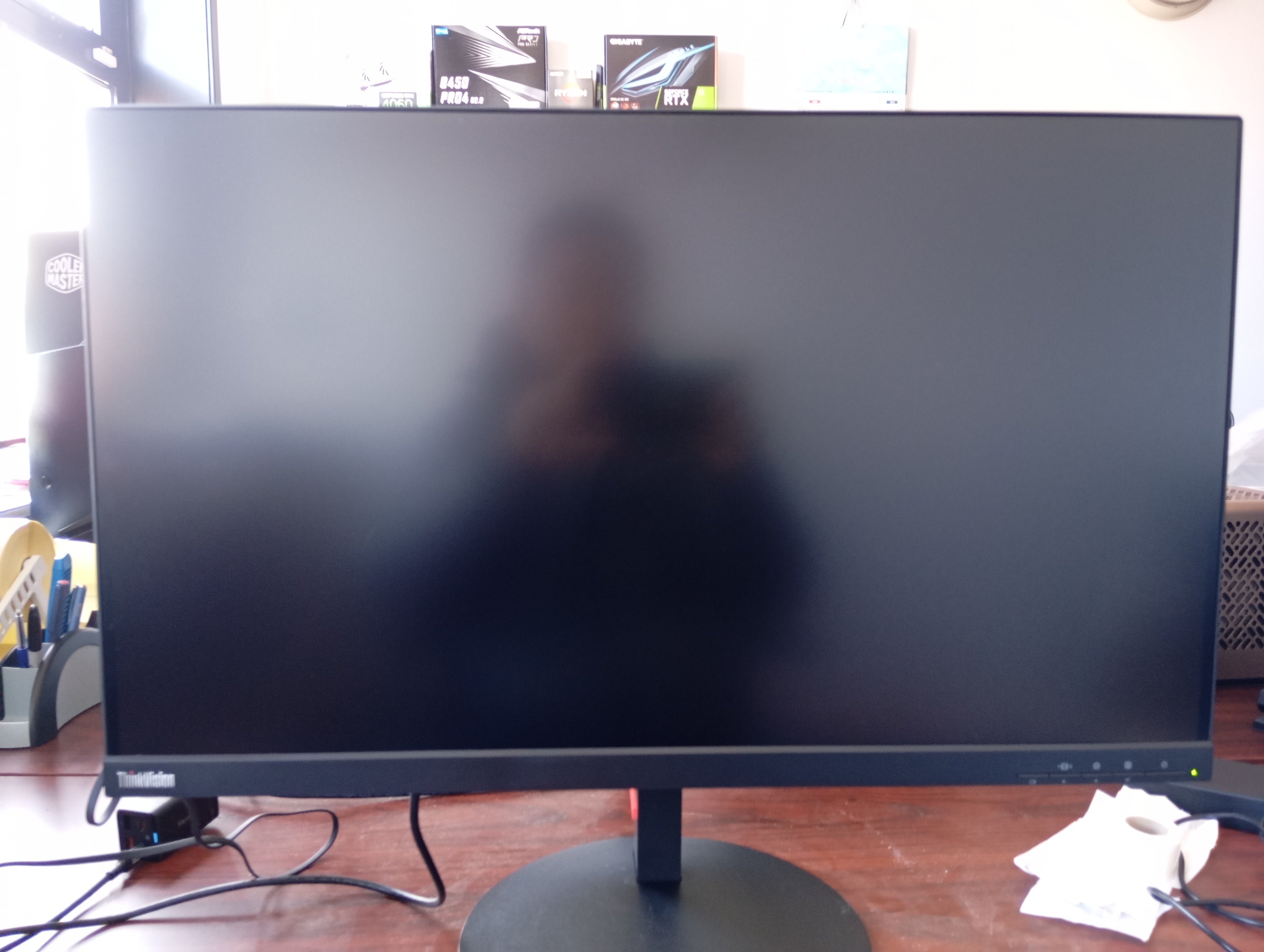 Lenovo P27h-10 ThinkVision  - QHD USB-C TN Monitor - 27 Inch (Swap Unit)