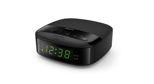 PHILIPS CLOCK RADIO DIGITAAL TAR3205/12 ZWART  --Tweede Kans