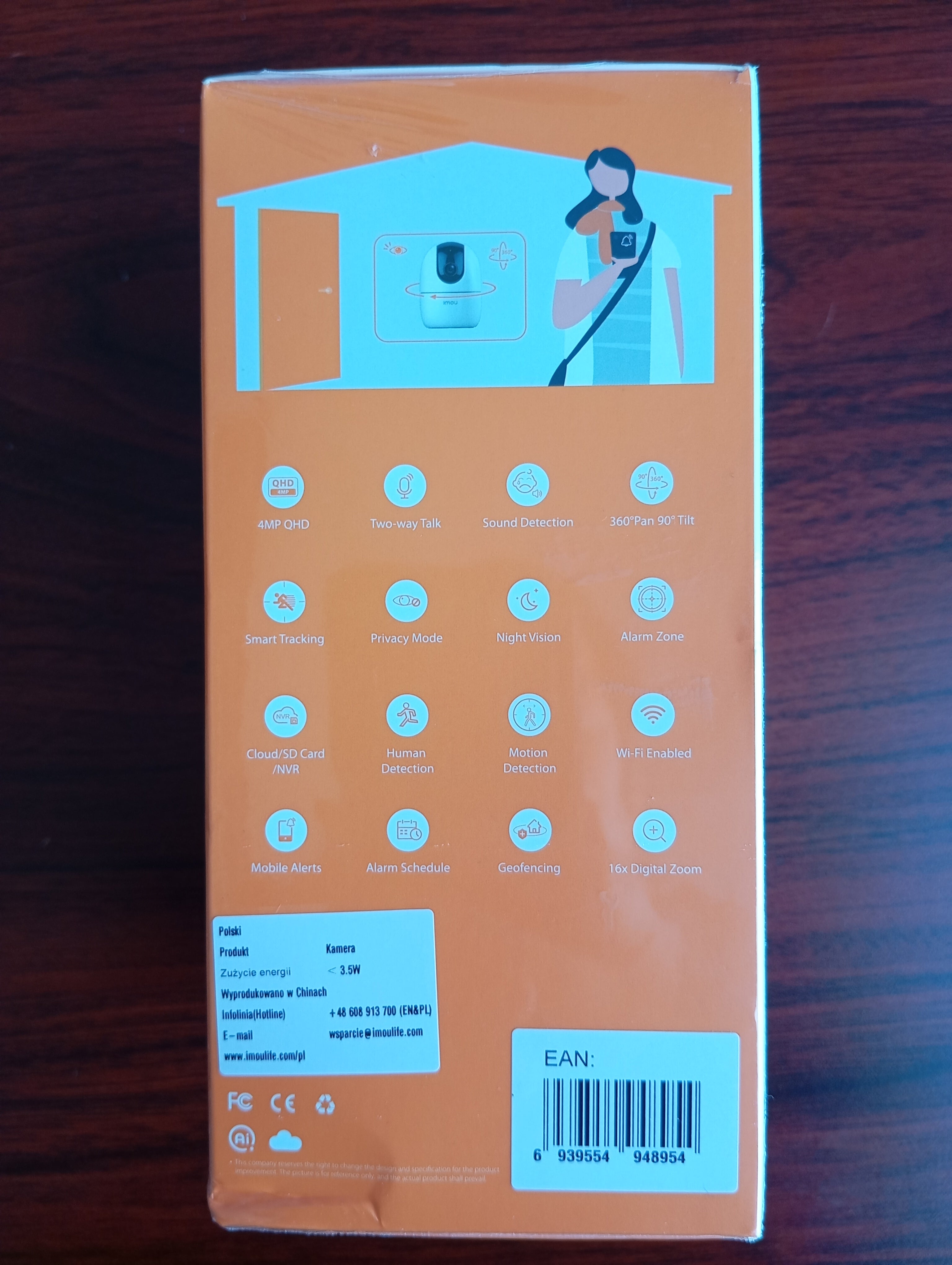 IMOU Ranger 4mp, Doos beschadigd