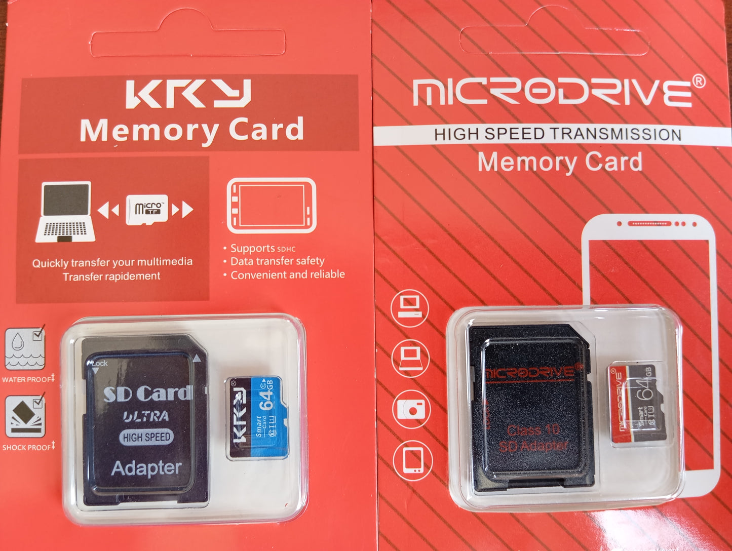 SD-kaart 64 GB MicroSDXC Geschikt Voor Bewakingscamera's