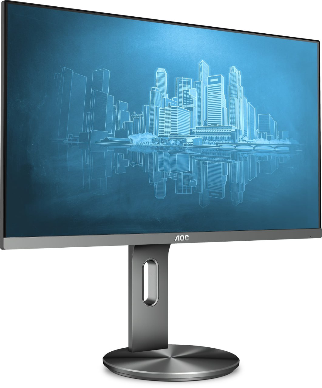 AOC Q2790PQU/BT – 27 inch QHD Monitor – 2560 x 1440 – IPS – 60 Hz – USB 3.0 – Zwart, Refurbished