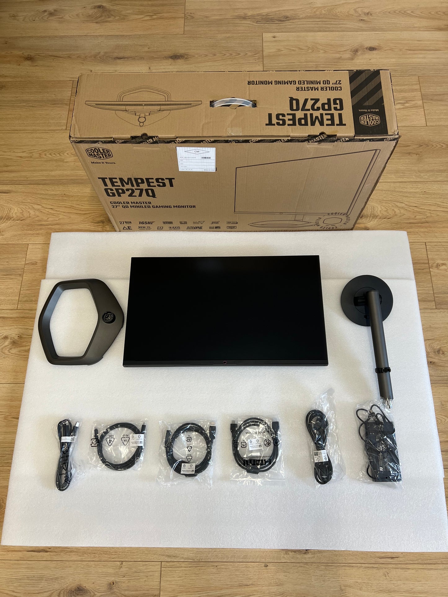 Refurbished Cooler Master Tempest GP27Q 27" Gaming Monitor