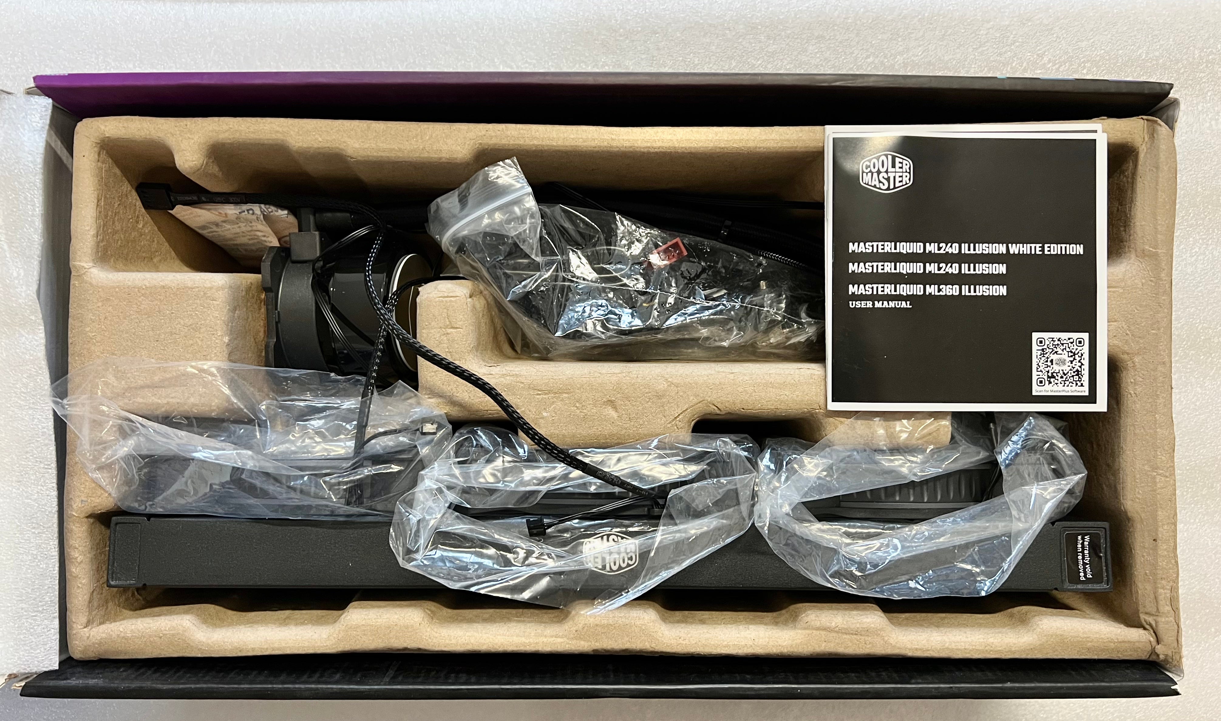 Refurbished Cooler Master MasterLiquid ML360 Illusion Black