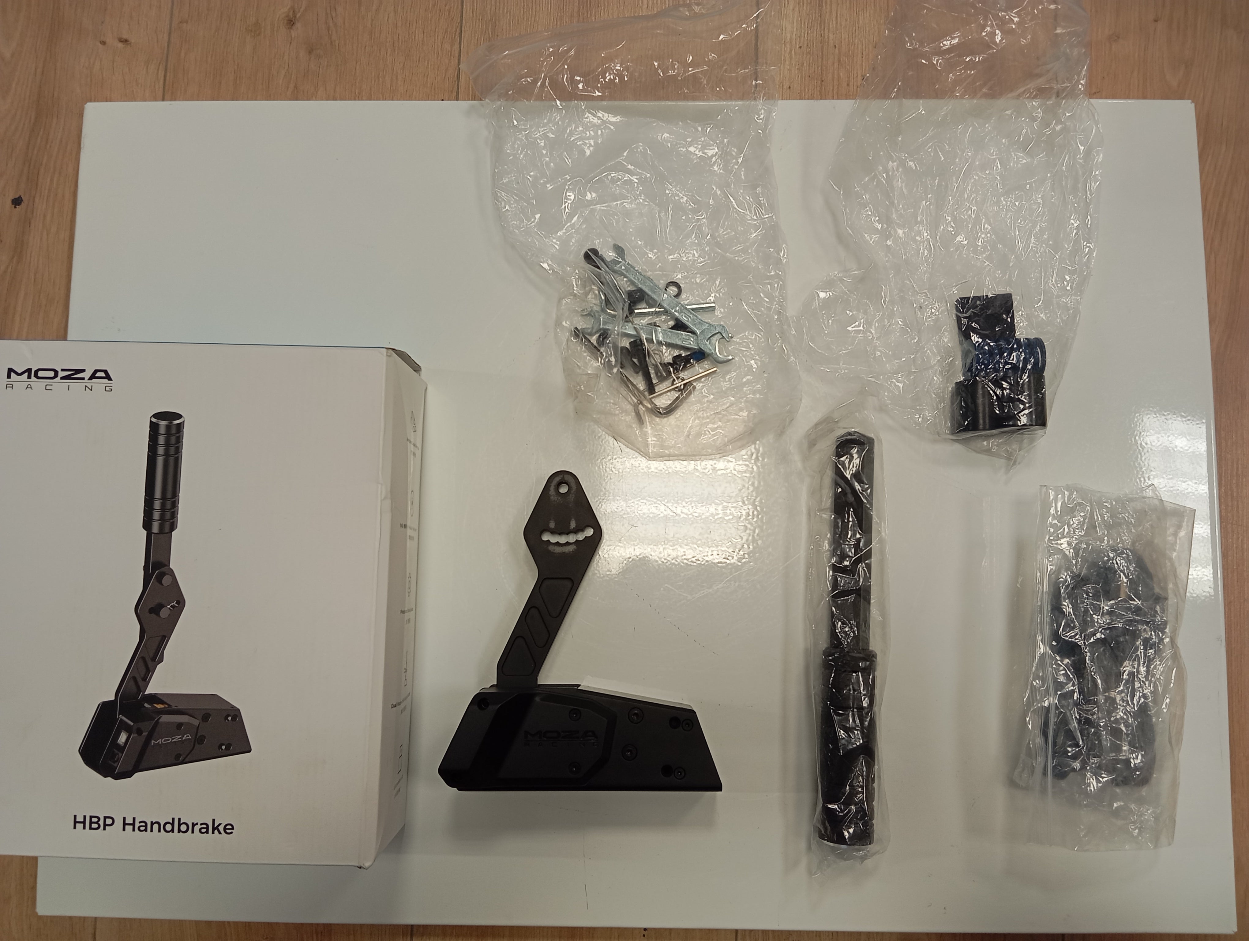 Moza HBP Handbrake Zwart, Refurbished