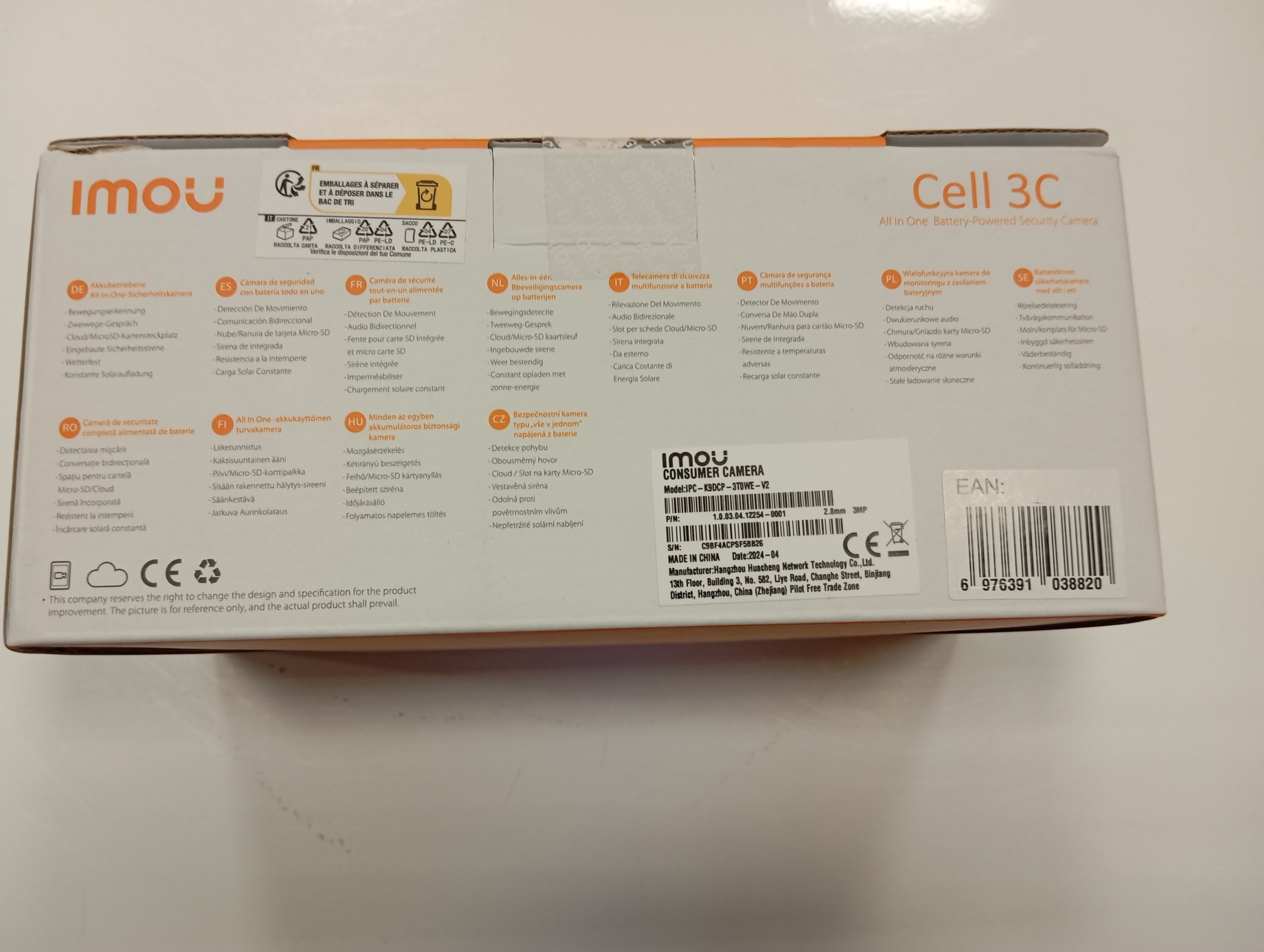 Imou Cell 3C 3mp