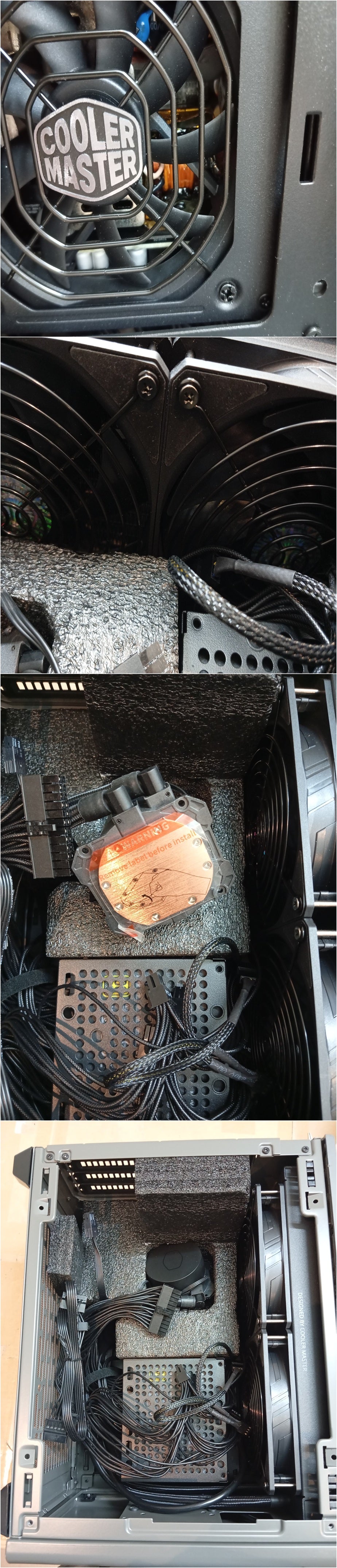 Second Chance Cooler Master MasterBox NR200P Max Black Incl. 850W PSU & built-in 280mm AIO